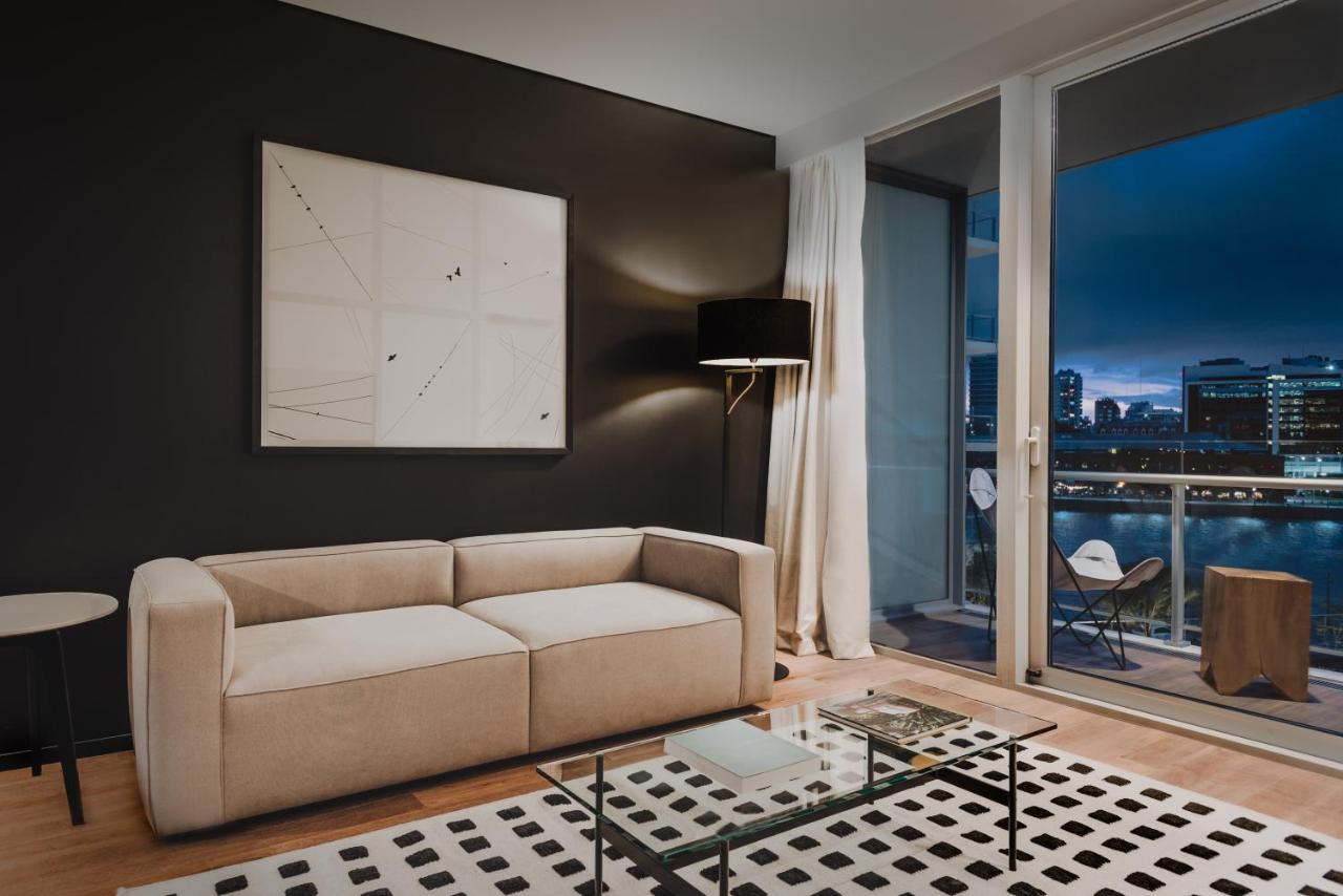 Sls Buenos Aires Puerto Madero Hotel Екстериор снимка A living room in a typical apartment